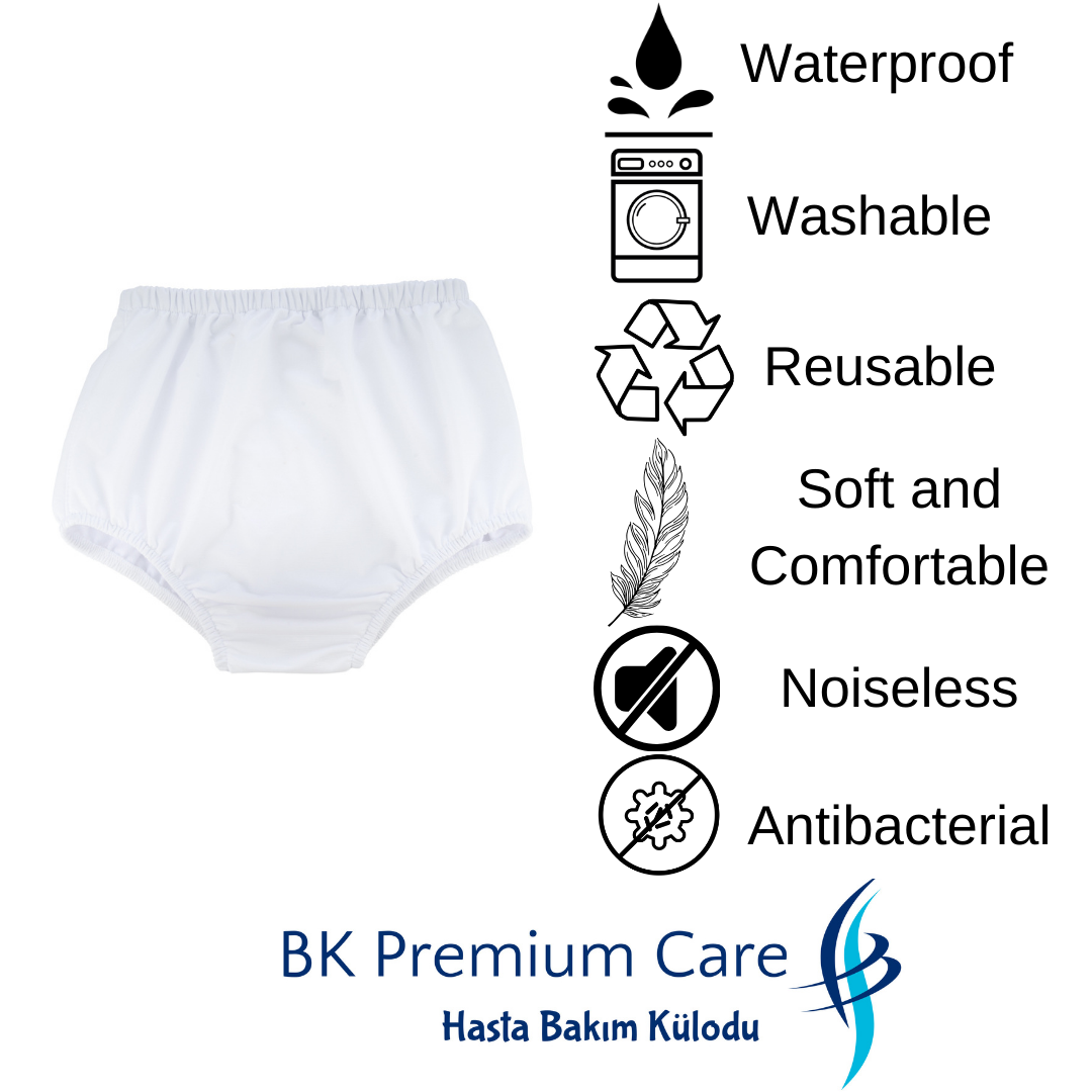 Bk Premium Care Unisex Washable Leak-Proof Adult Diaper – Protective, Discreet, Comfortable & Durable Incontinence Briefs